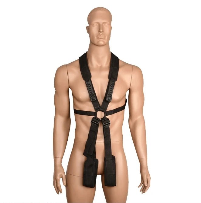 BDSM Sex Swing Bondage Kit Hands-Free Erotic Fun For Couples