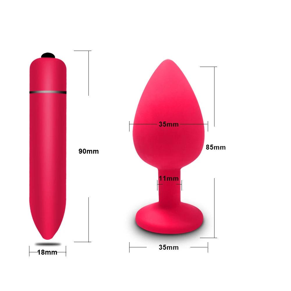 10 Speeds Mini Bullet Vibrator Massager for Ultimate Enjoyment