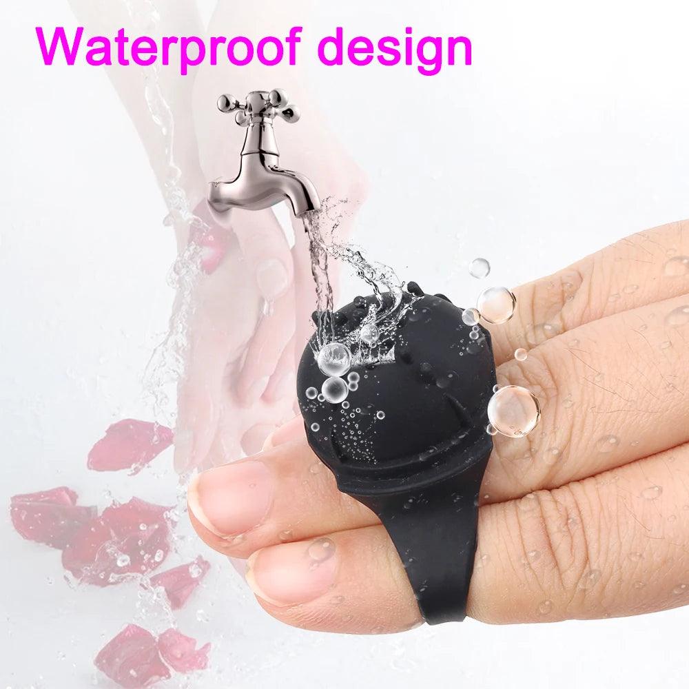 Strapon Fingers Spikes Vibrator Til Damer
