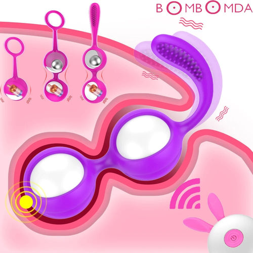 Silicone Smart Ball Vibrator for Women - Kegel Fitness Device
