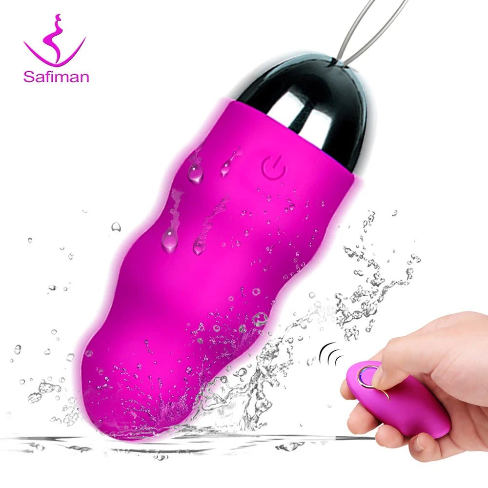 Chinese Silicone Ben Wa Kegel Vibrator Egg for Intimacy Fun