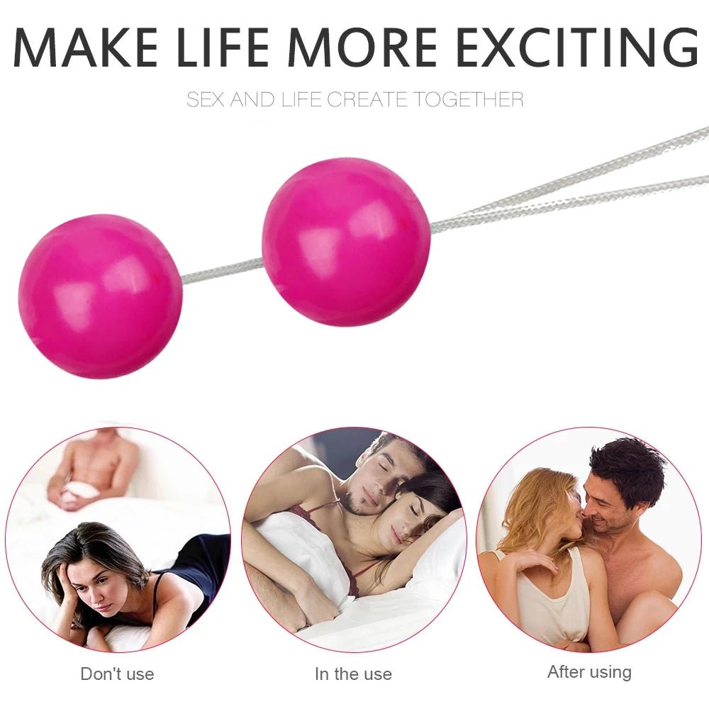 Kegel Exercise Ben Wa Balls for Women's Pelvic Health Enhancement