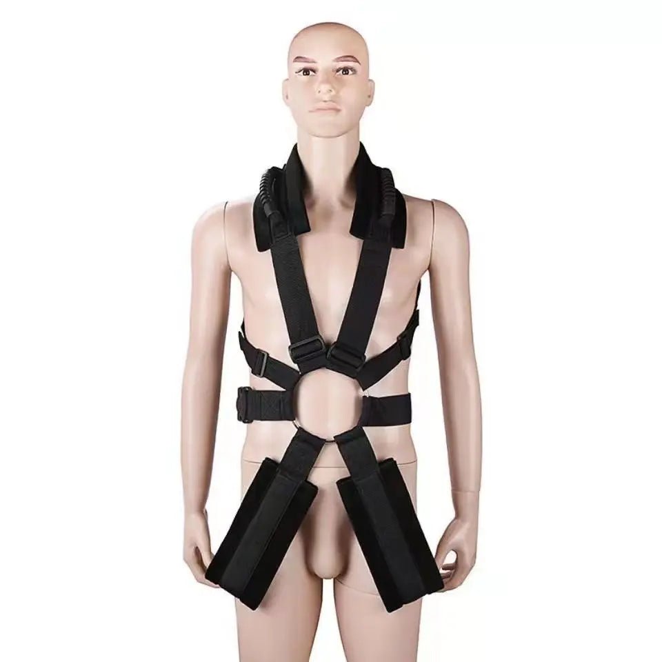 BDSM Sex Swing Bondage Kit Hands-Free Erotic Fun For Couples