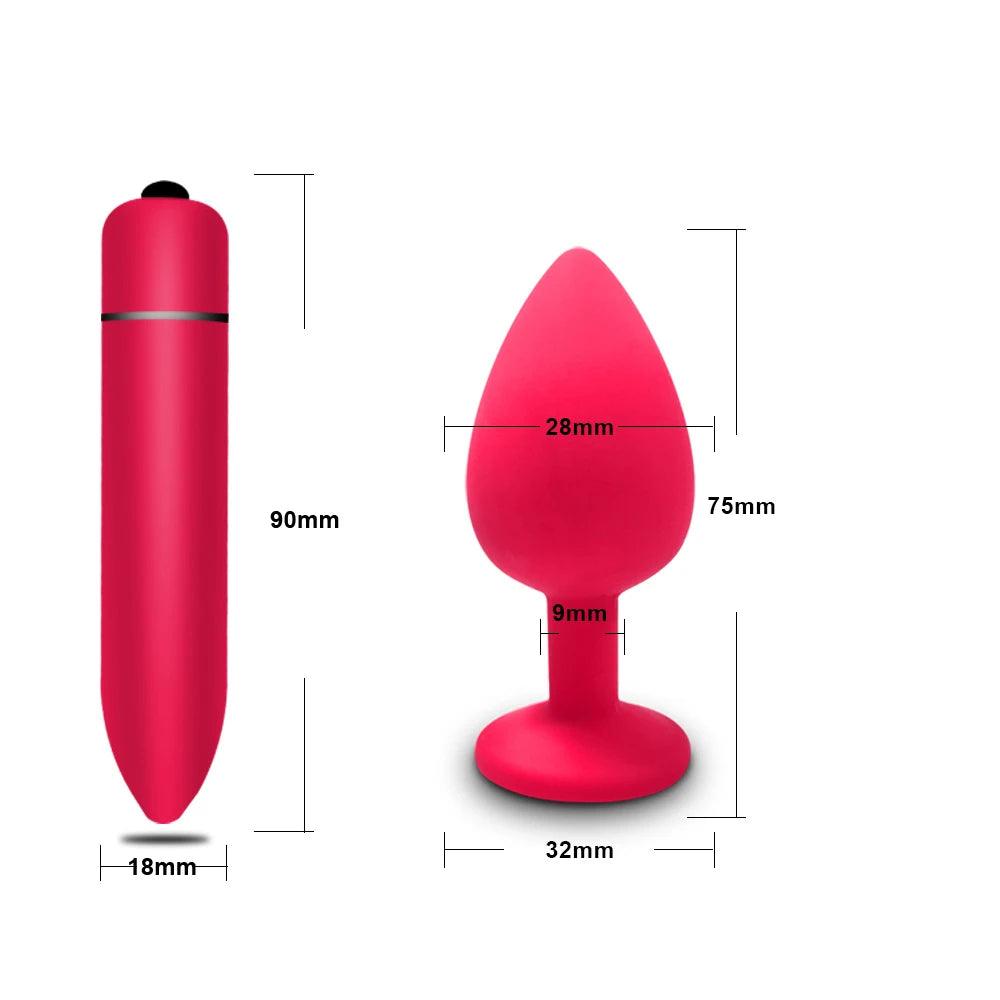 10 Speeds Mini Bullet Vibrator Massager for Ultimate Enjoyment