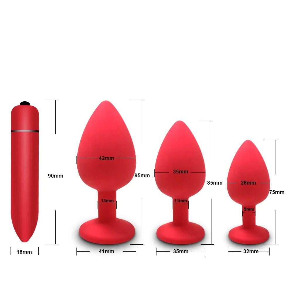 10 Speeds Mini Bullet Vibrator Massager for Women Toy