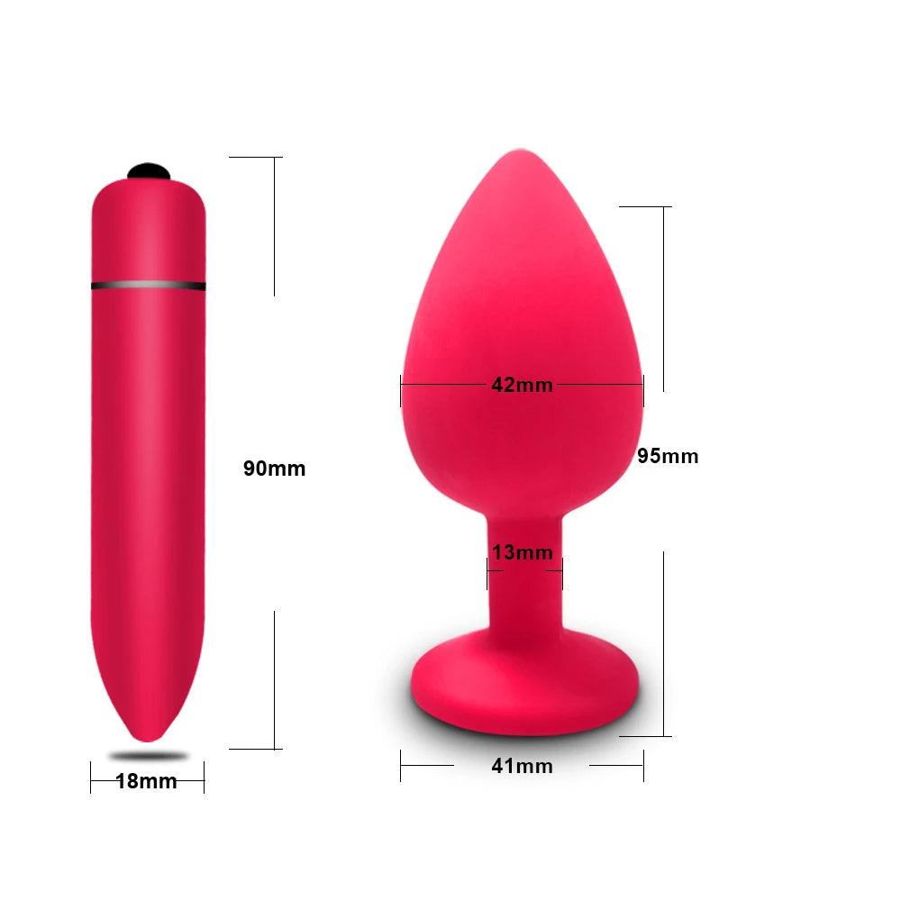 10 Speeds Mini Bullet Vibrator Massager for Ultimate Enjoyment