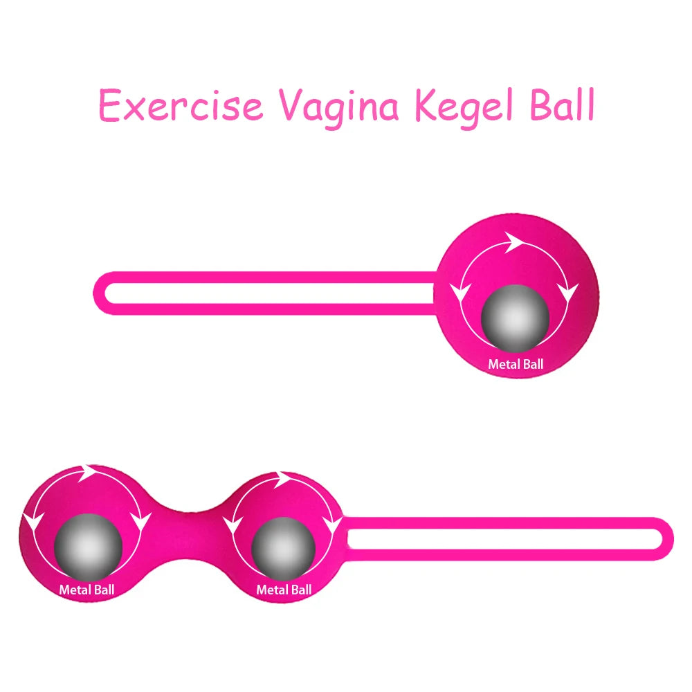 Kegel Ball Safe Silicone Egg Smart Ben Wa Ball for Women - Premium Quality