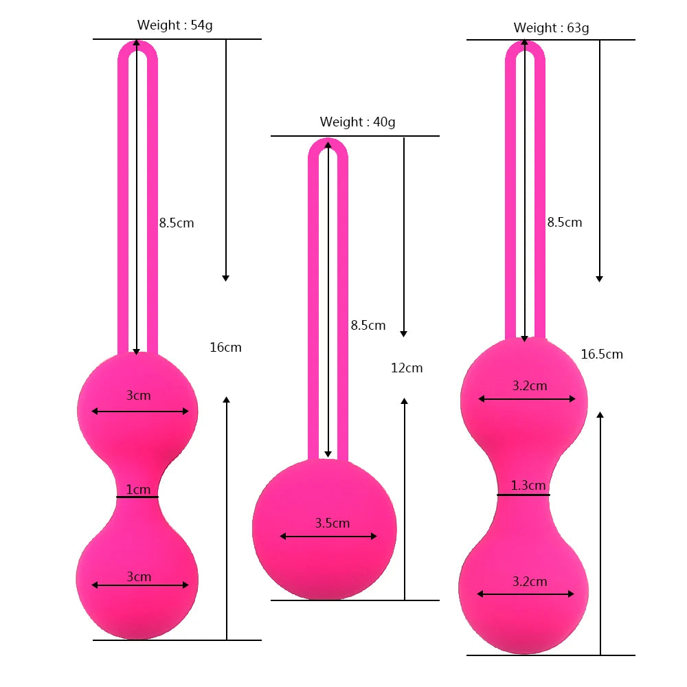 Kegel Ball Safe Silicone Egg Smart Ben Wa Ball for Women - Premium Quality