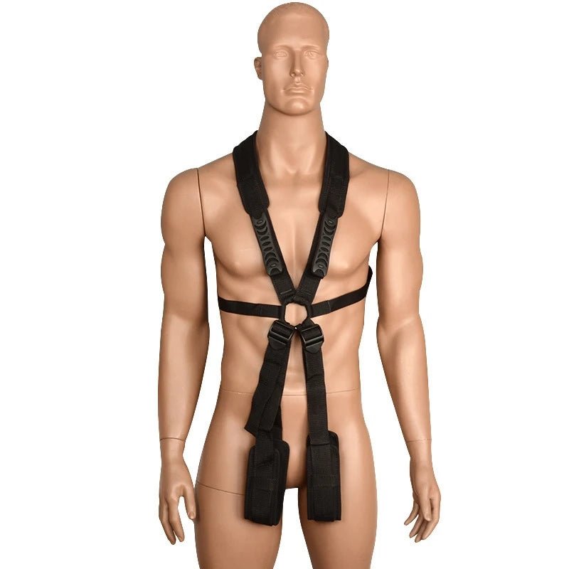 BDSM Sex Swing Bondage Kit Hands-Free Erotic Fun For Couples