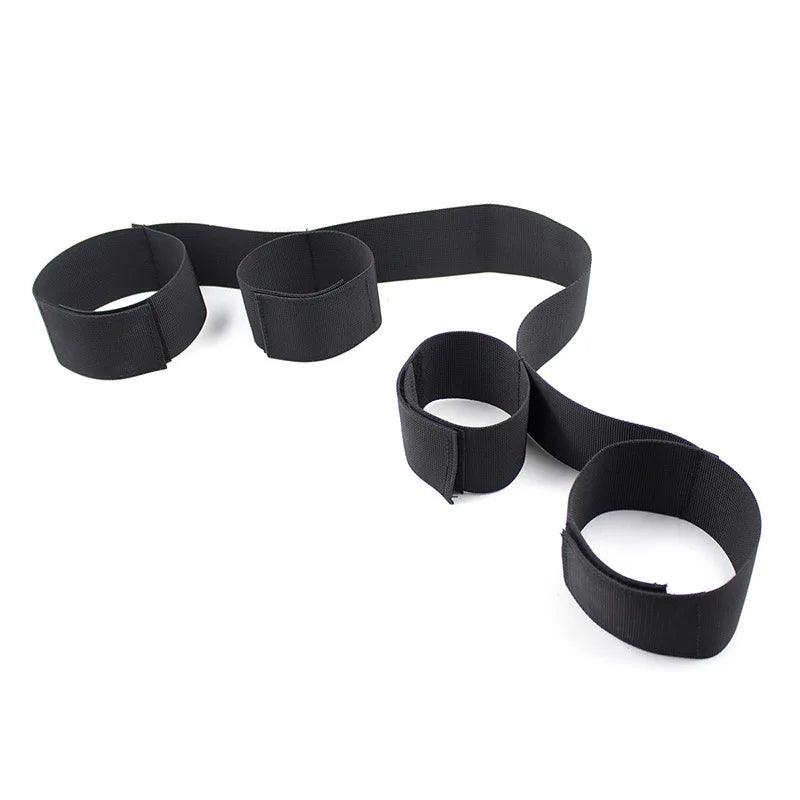 BDSM 4pcs Adult Sex Toys Games Handcuffs Bondage Gear Set