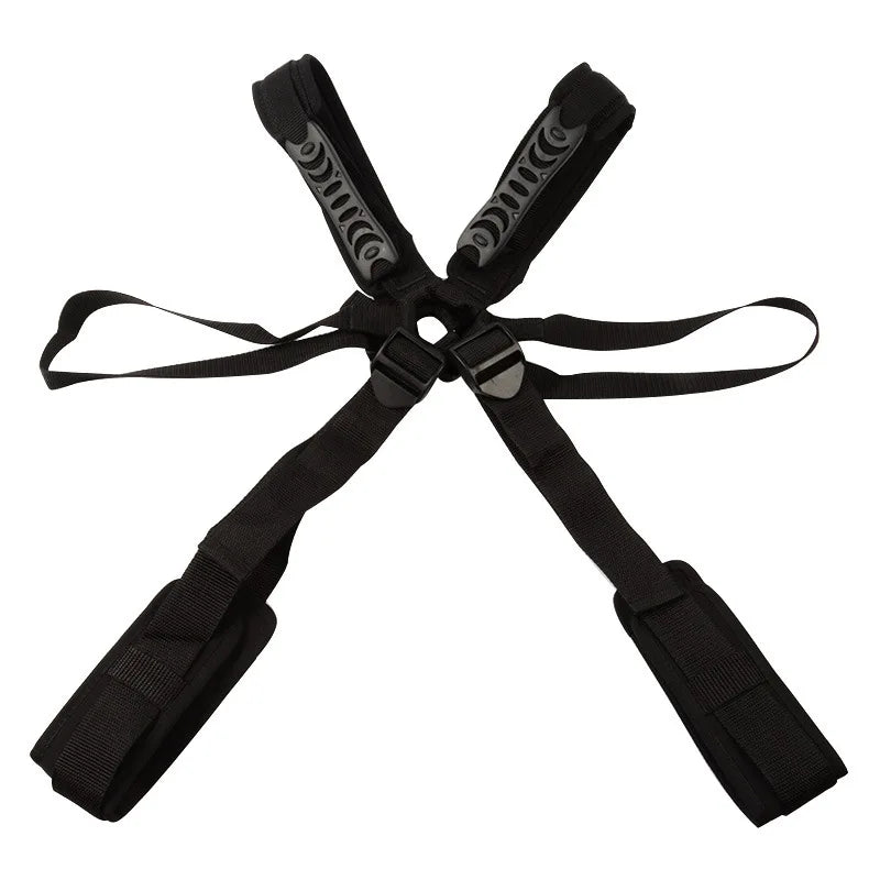 BDSM Sex Swing Bondage Kit Hands-Free Erotic Fun For Couples