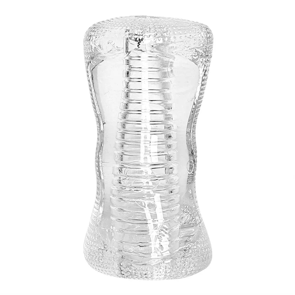 13cm Male Pleasure Device Transparent Jelly Realistic Toy