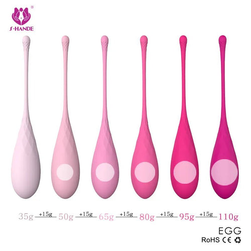 Best 6pcs/set Smart Kegel Ball Vibrator for Women's Wellness