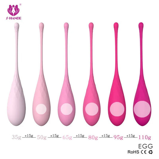 Best 6pcs/set Smart Kegel Ball Vibrator for Women's Wellness