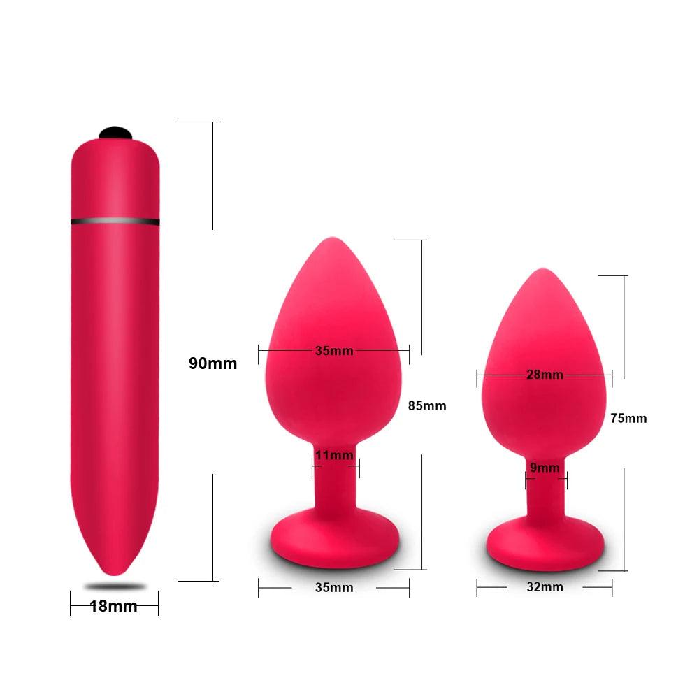 10 Speeds Mini Bullet Vibrator Massager for Ultimate Enjoyment