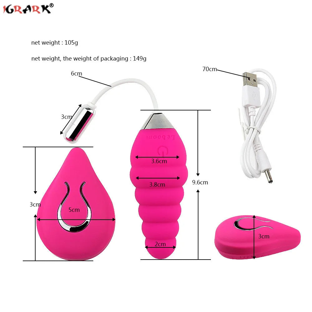 Wireless Love Jump Egg Smart Kegel Ball for Women's Pleasure