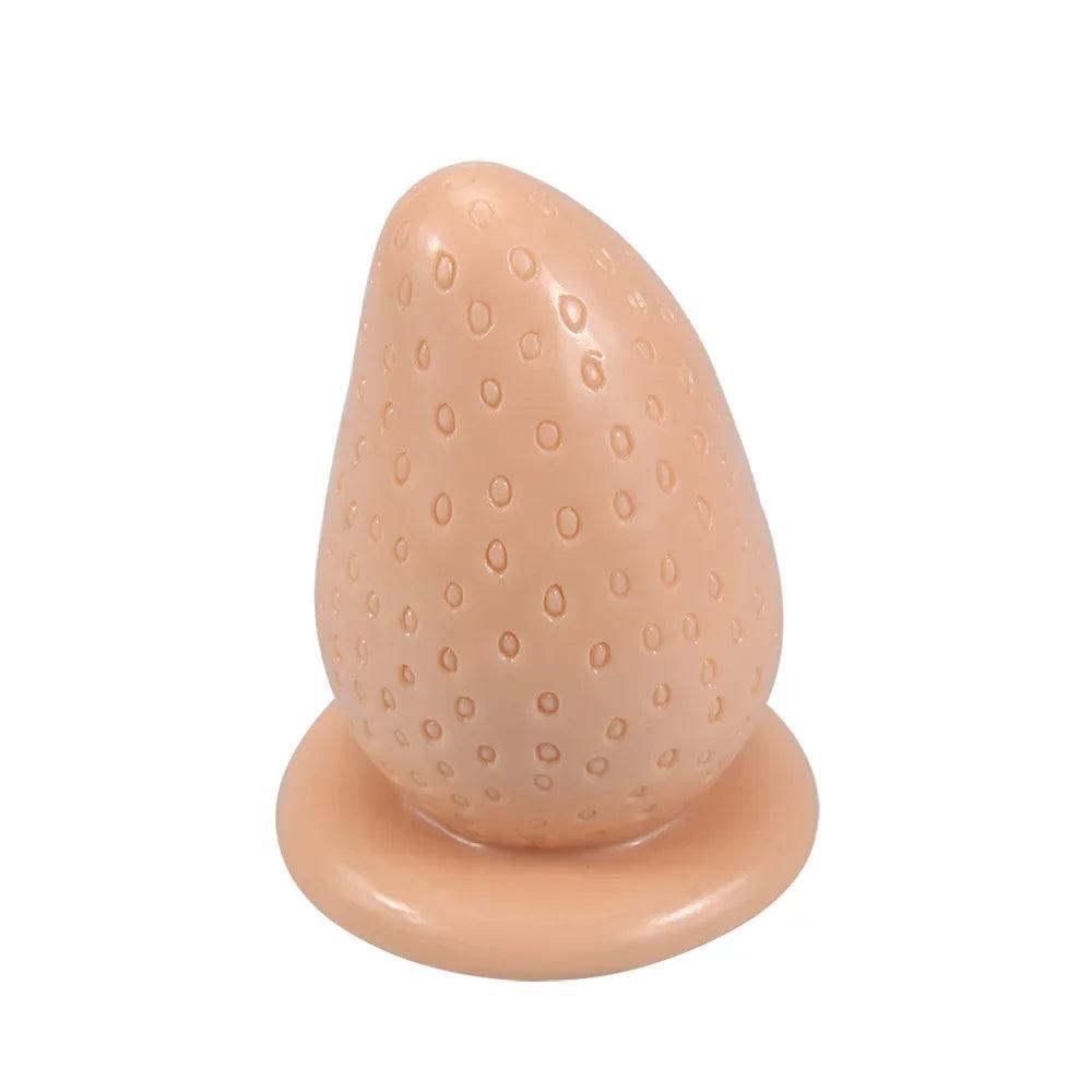 Strawberry Silikone Kæmpe Anal Plug