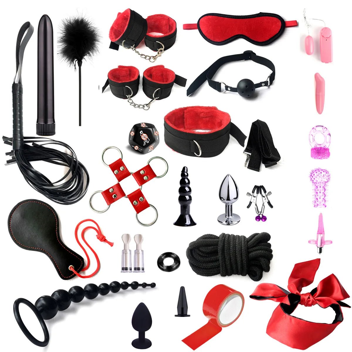 BDSM Love Set Bondage Kits Adult Toys for Women Pleasure