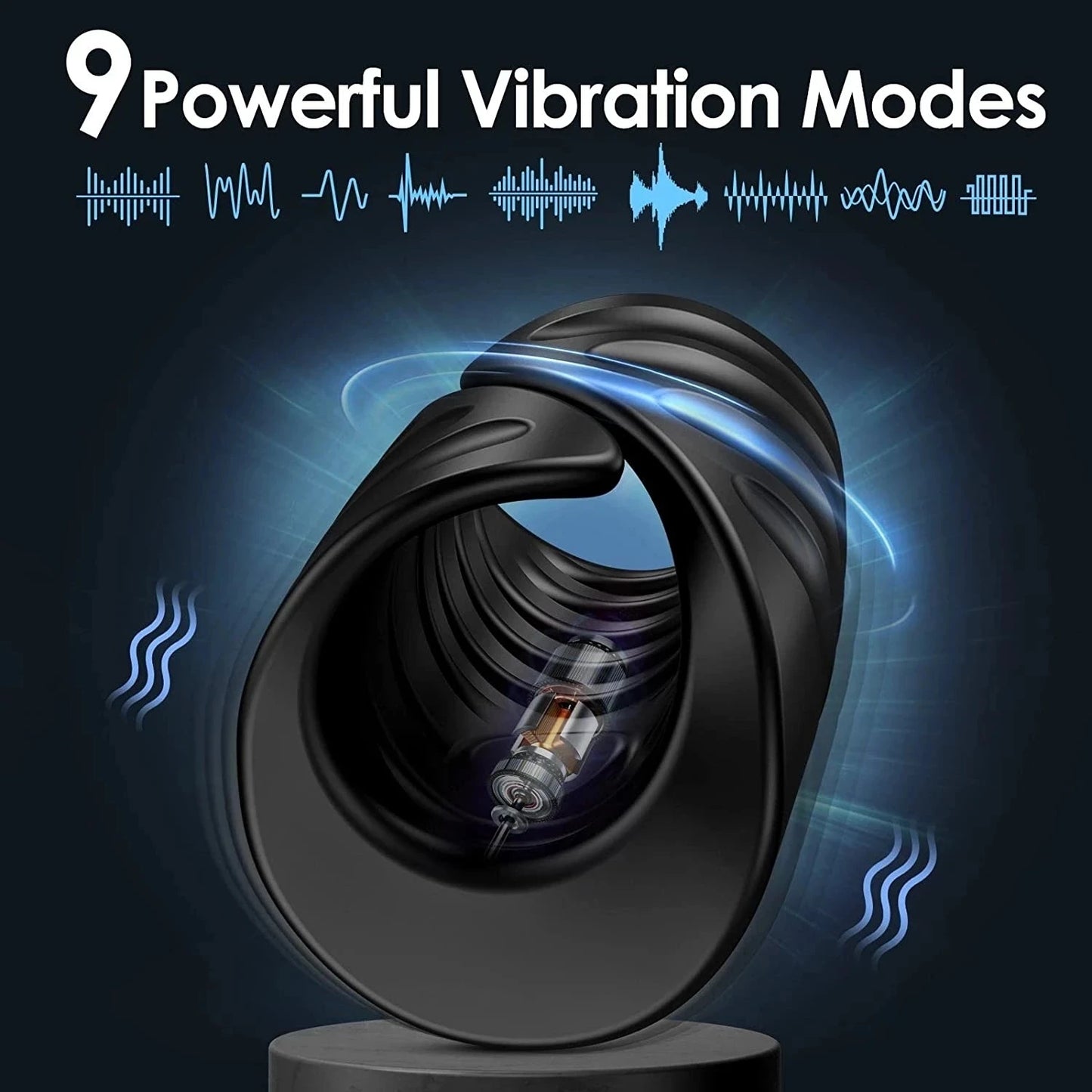HESEKS Male Training Vibrator with App Control for Pleasure