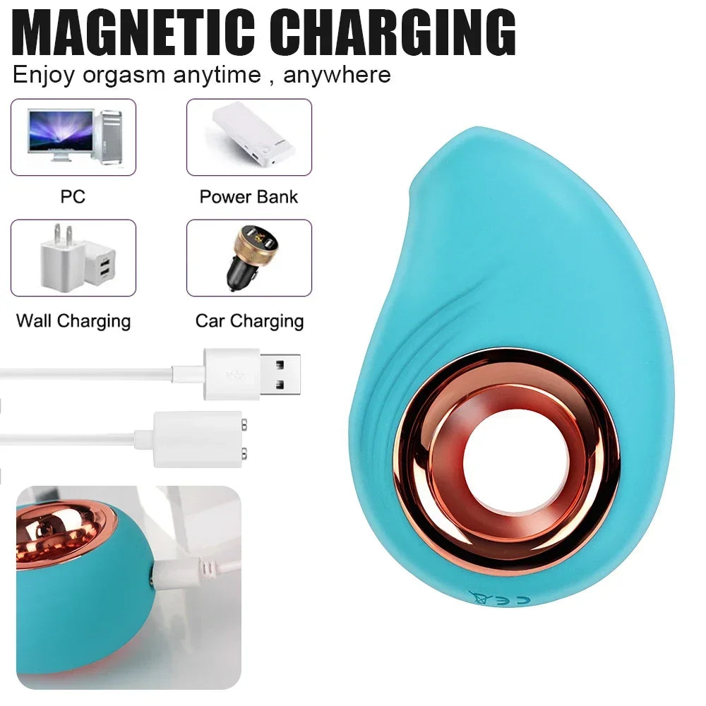 10cm Electric Nipple Sucker for Women Breast Vibrators Device
