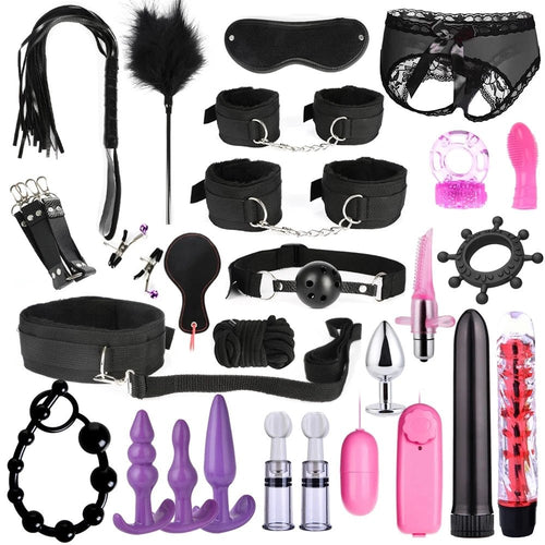 BDSM Love Set Bondage Kits Adult Toys for Women Pleasure