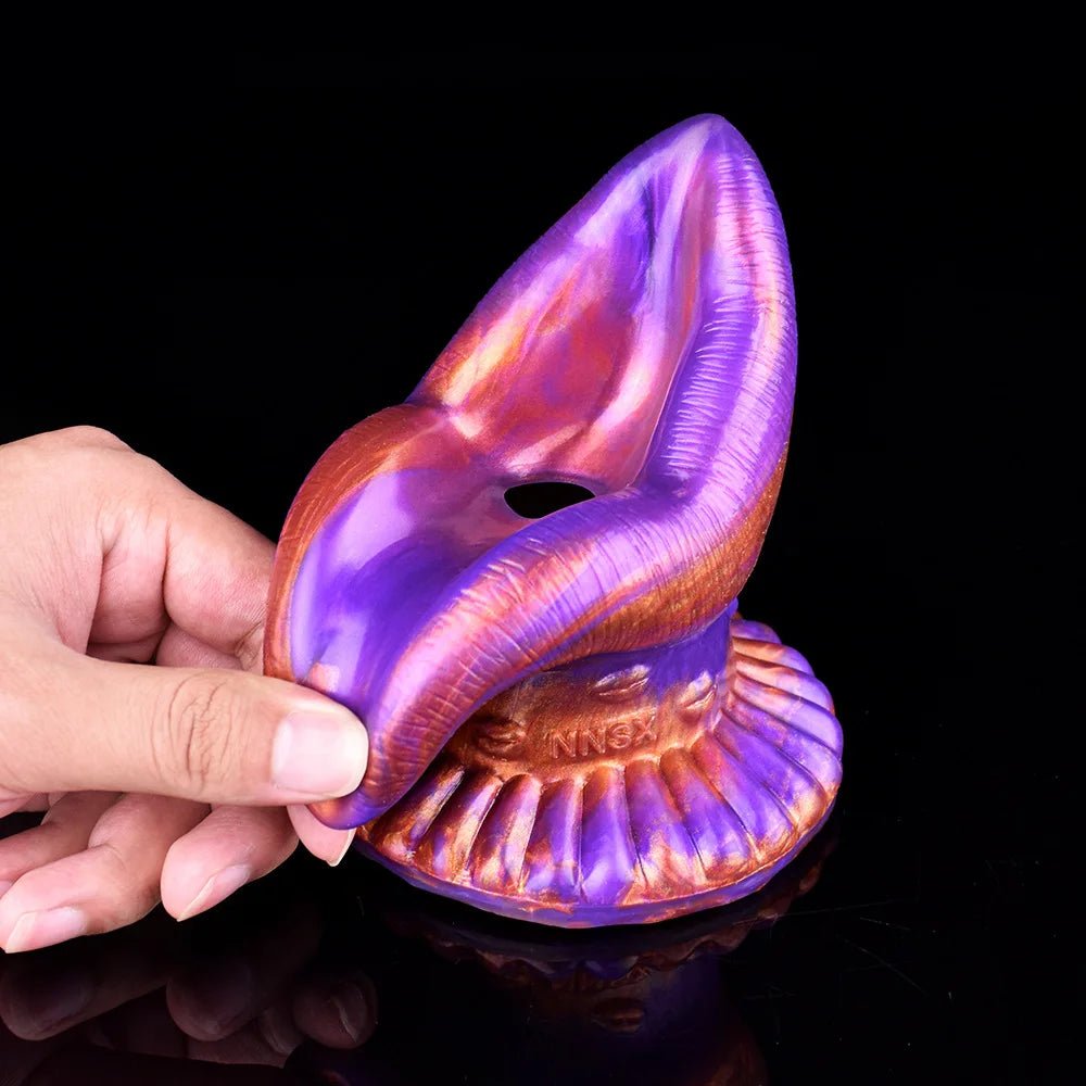 Hollow Plugs for Couples Silicone Vaginal Stretcher Toy Fun