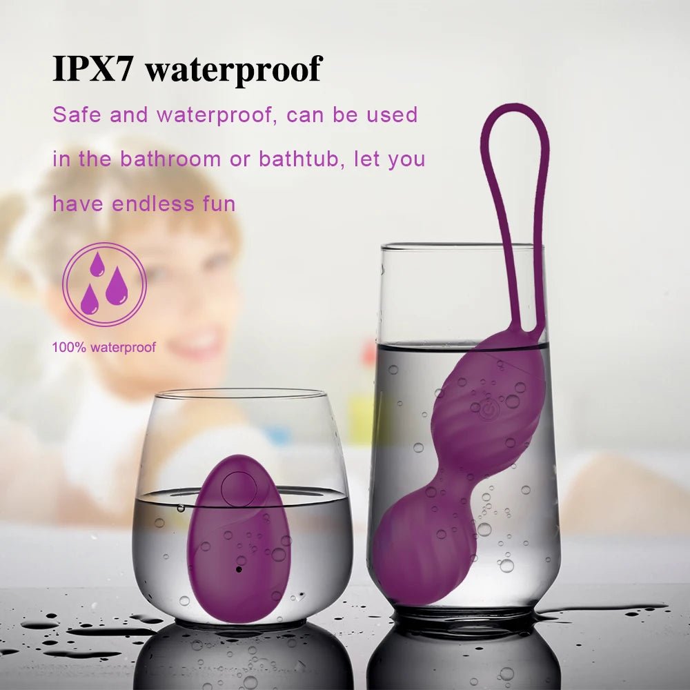 10 Speed Kegel Ball Remote Control Vibrating Egg Device