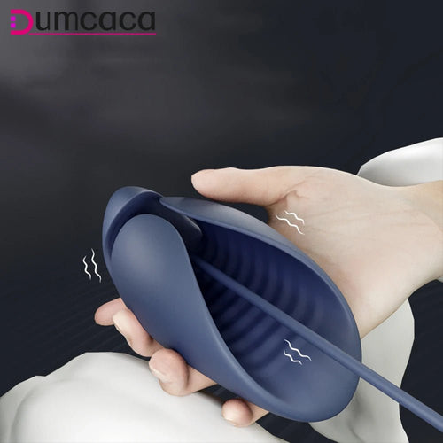 Glans Trainer Vibrator Male Urethra Plug Toy for Pleasure