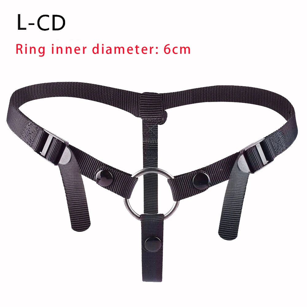 QKKQ Adjustable Belt Harness For Dildos Strap-On Toy