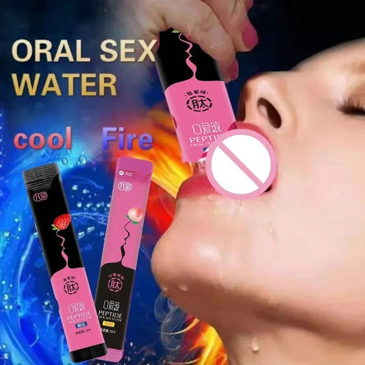 New Oral Water Blowjob Liquid Edible Lubricant Strawberry Peach