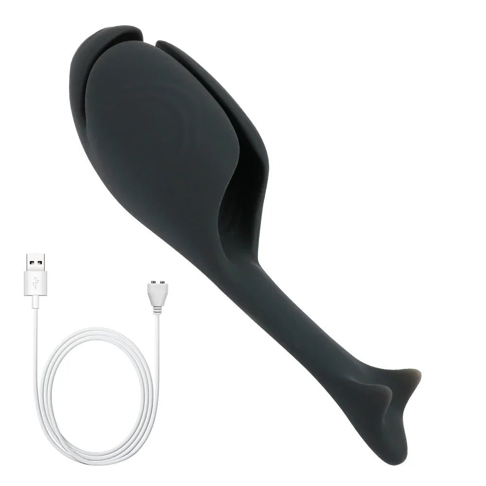 2 Motor Vibrators Testis Massager Toy for Ultimate Enjoyment
