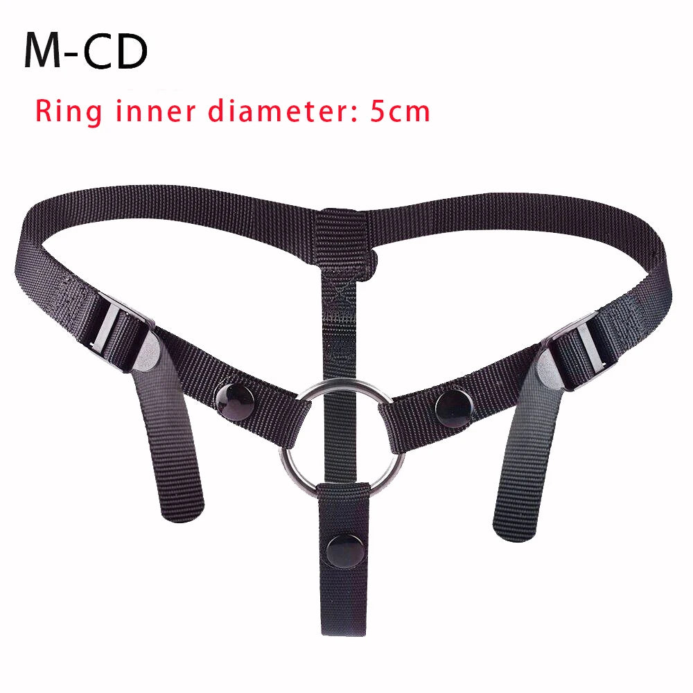 QKKQ Adjustable Belt Harness For Dildos Strap-On Toy