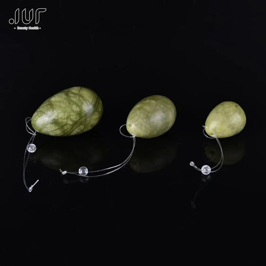 New Arrival Set of 3 Jade Eggs for Kegel Exercise Benefits