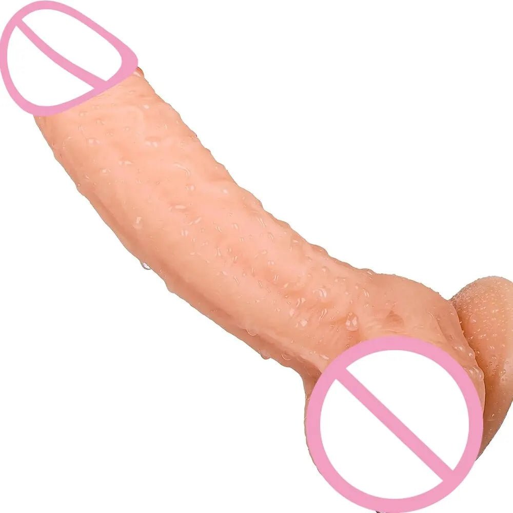 7.1 Inch Realistic G Spot Stimulator with Suction Cup Toy