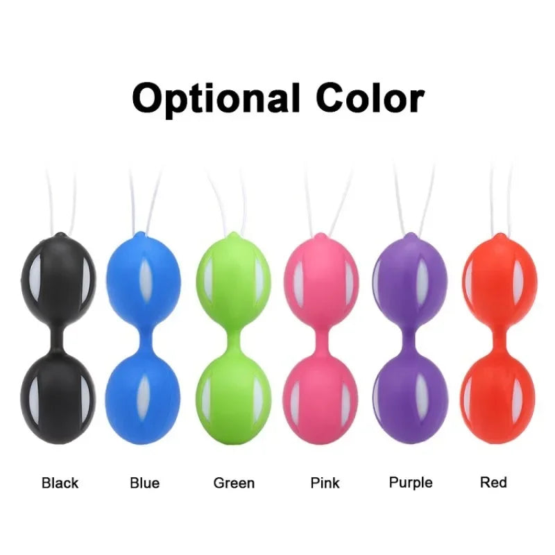 Ben Wa Balls Weighted Kegel Vibrator for Pelvic Floor Strengthening