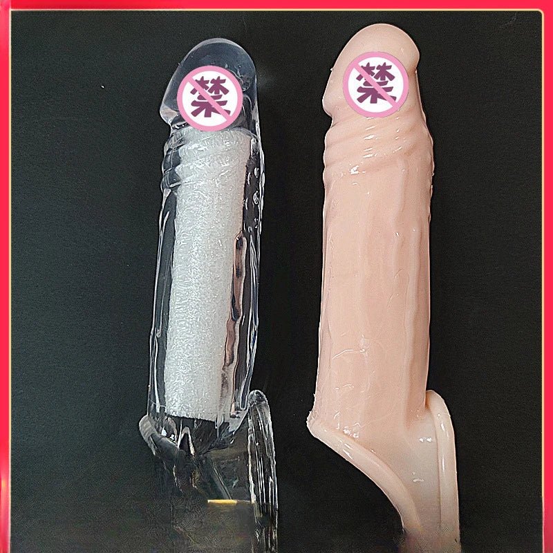 Realistic Extension Cover Sleeve for Men for Enhanced Pleasure
