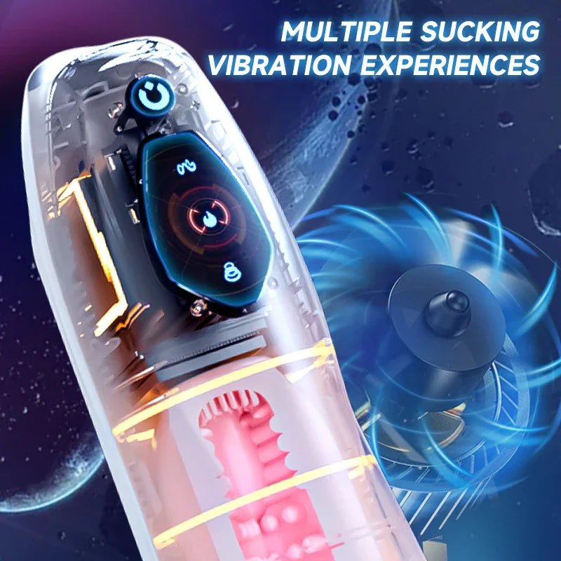 Automatic Sucking Male Vibrator Machine for Intense Pleasure