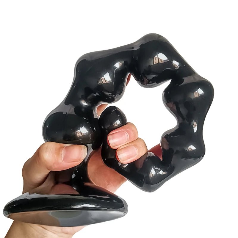 Sex Dildo Anal Plug | Long Beads Suction Cup Plug |Passionplayhousexxx