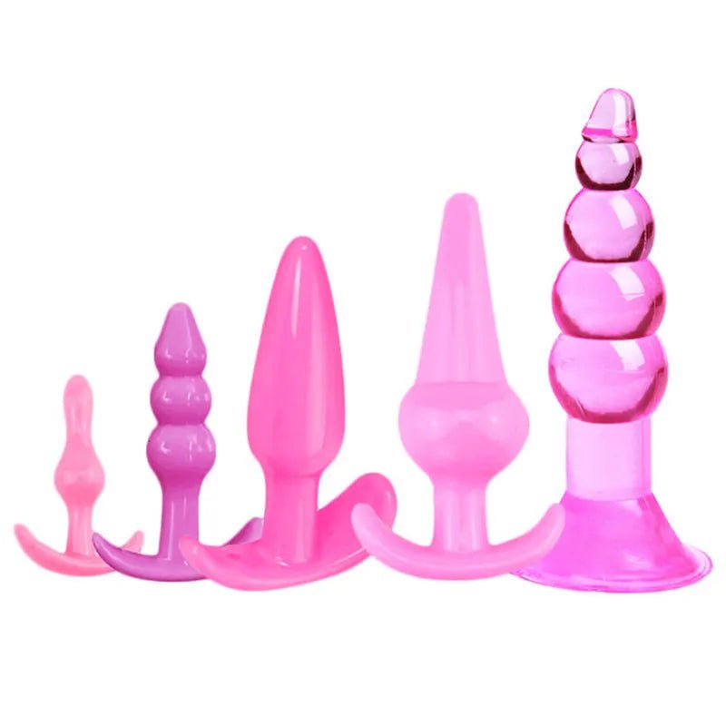 Butt Plug Dildo Anal Set |Silicone Butt Plug Dildo|Passionplayhousexxx