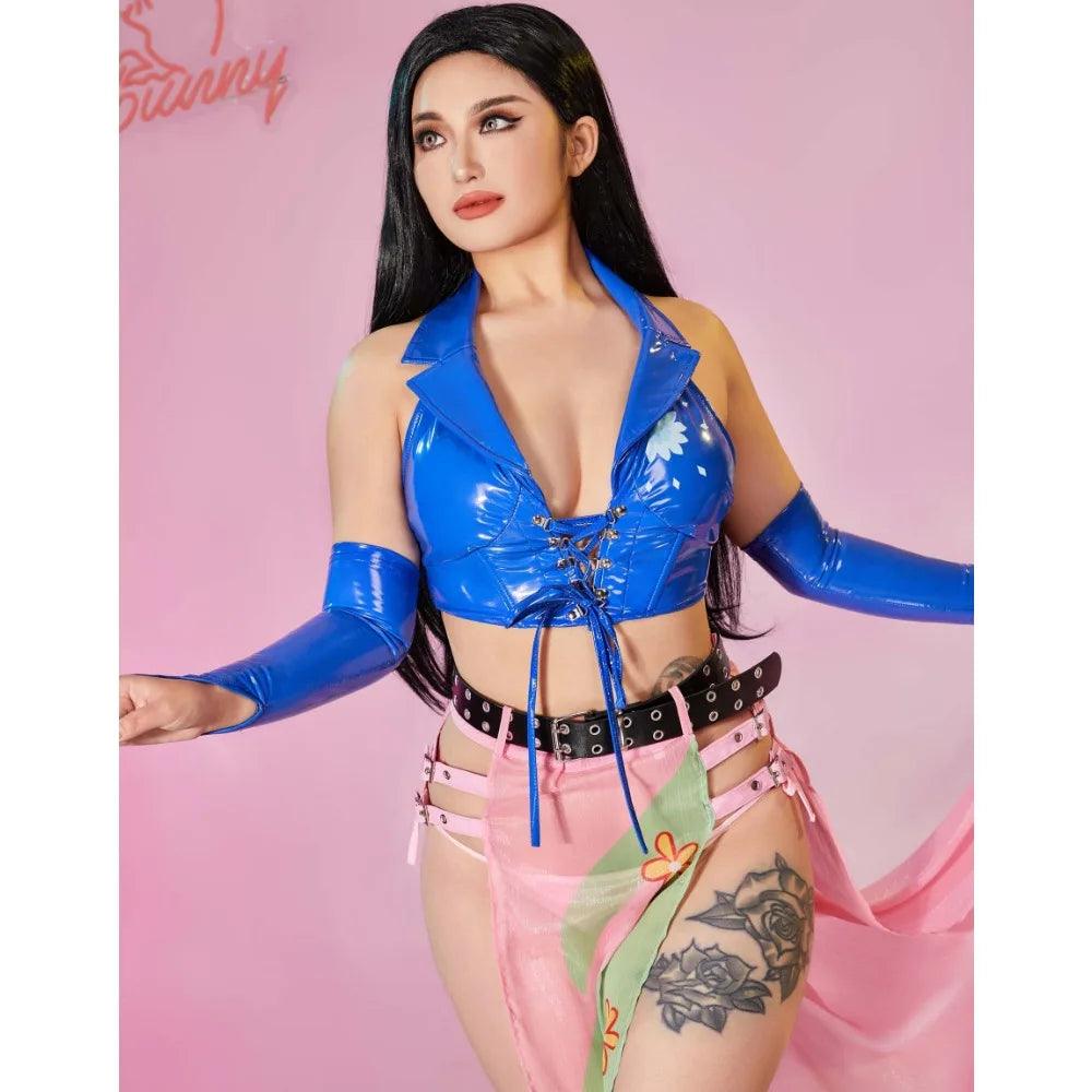 Costume de cosplay Mobbunny Robin pour femme, lingerie sexy