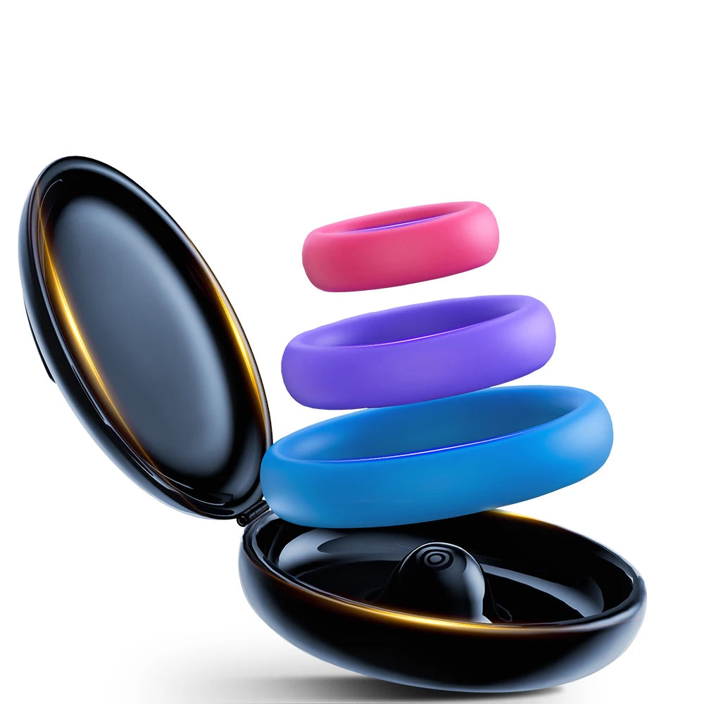 3Pcs Ring For Men Upgraded Ejaculation Trainer Device