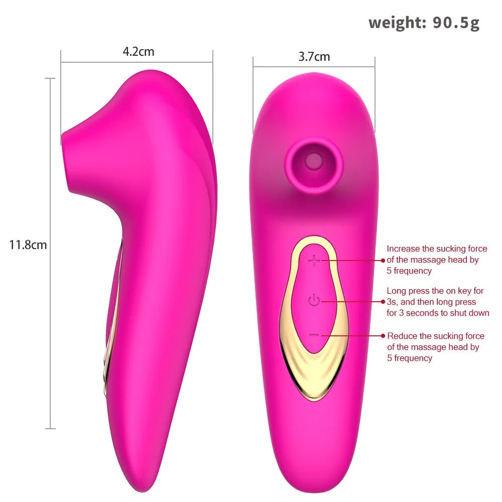 Sucker Clitoris Powerful Sucking Vibrator for Women 18 Delight