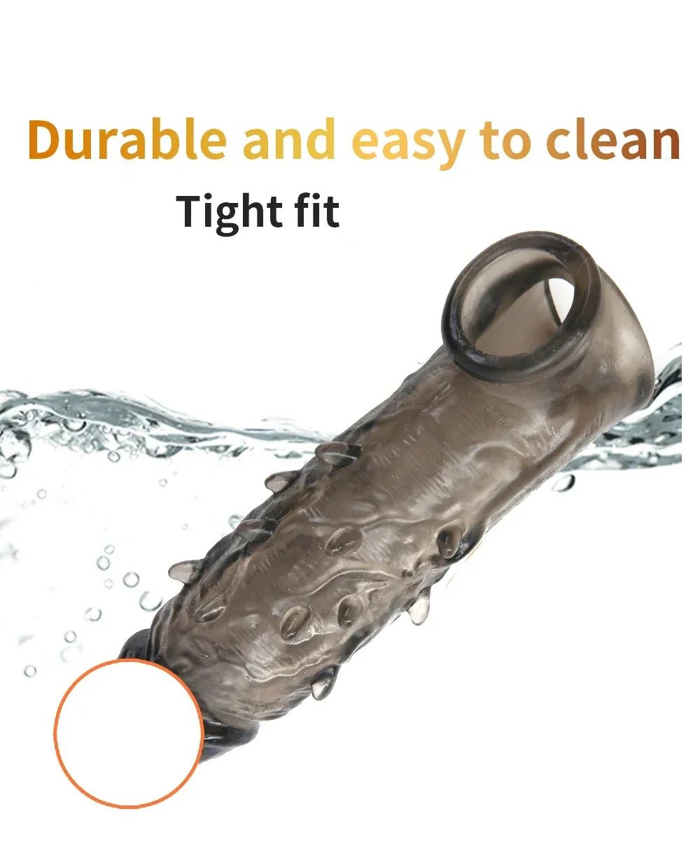 Realistic Sleeve Extender For Delay Ejaculation Toys
