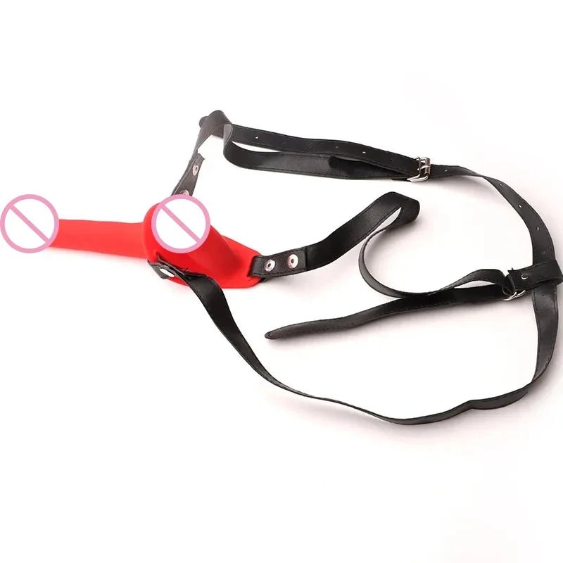 Double Ended Vibrate Strap On For Couples Fun Adventure