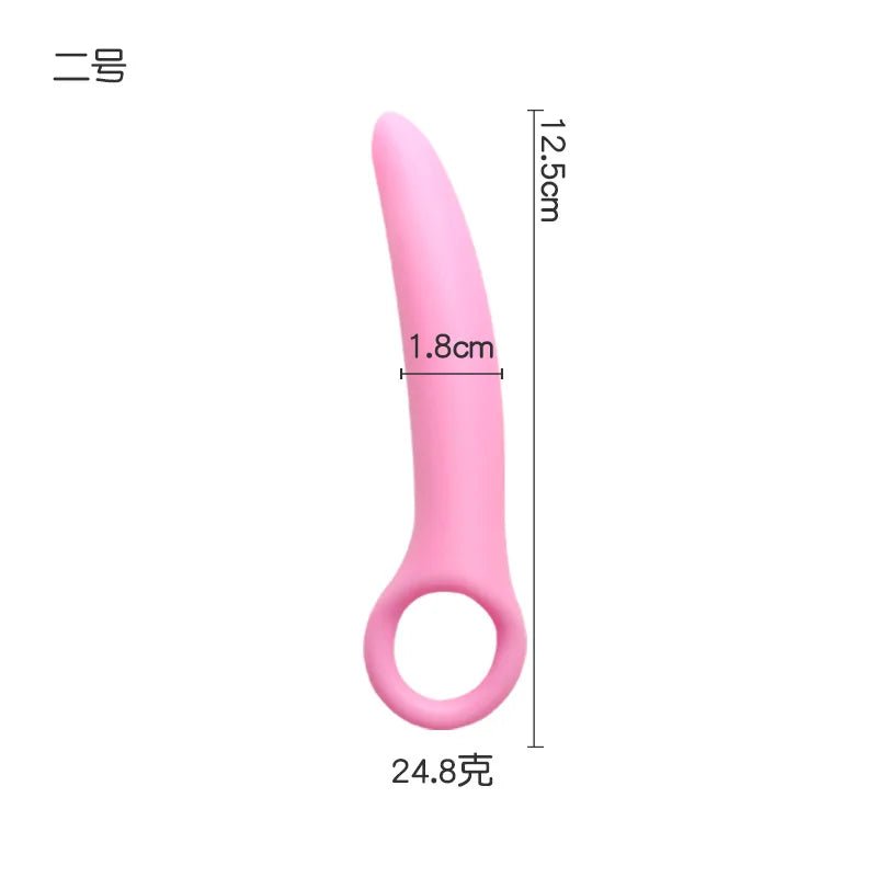 Silicone Crescent Plug for G-Spot Stimulation Experience