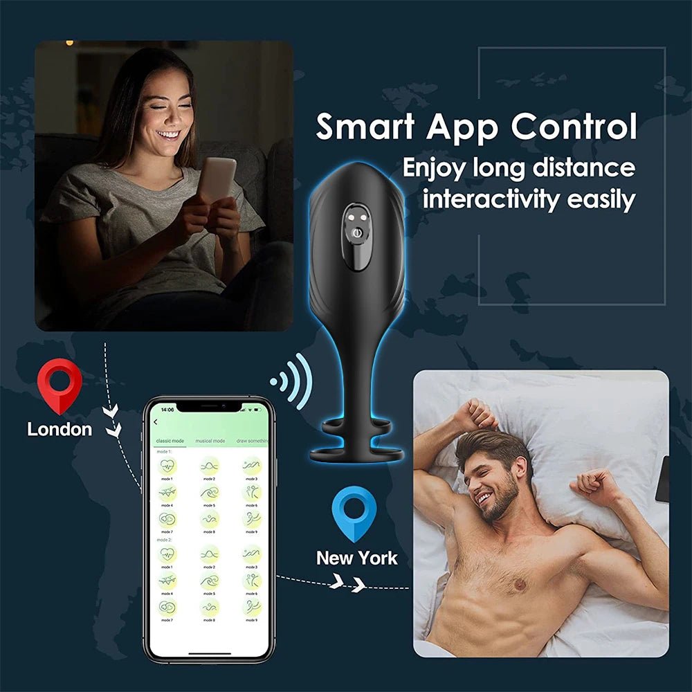 HESEKS APP Remote Double Vibrator Ring for Ultimate Pleasure