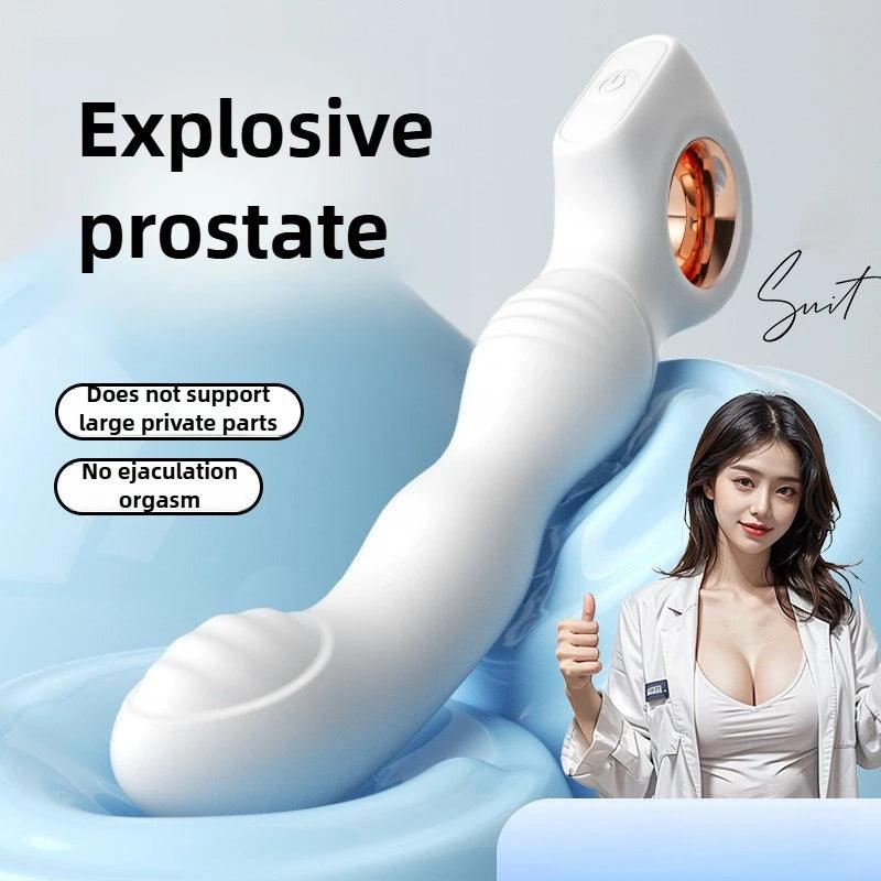 Vibrerende mandlig prostata massage fjernbetjening