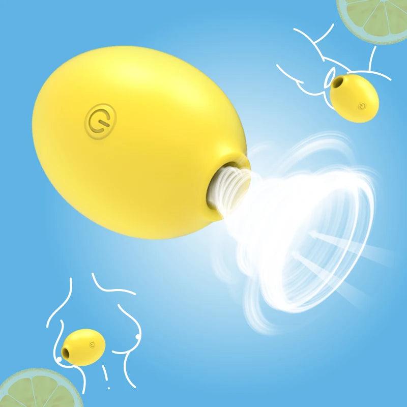 LICKLIP Clit Sucker Sugende Citron Vibratorer
