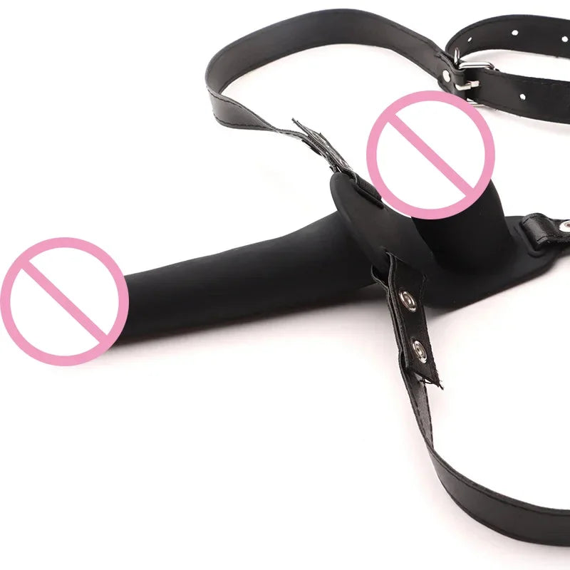 Double Ended Vibrate Strap On For Couples Fun Adventure