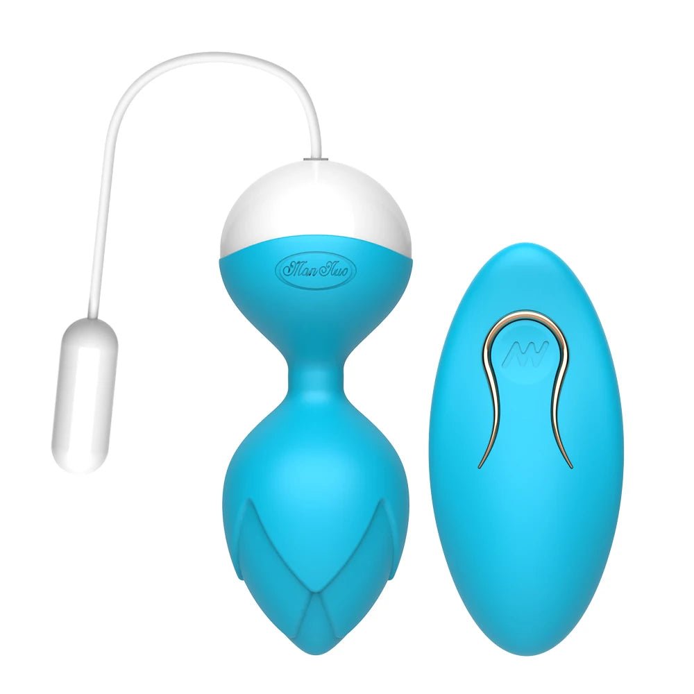 Remote Control Kegel Ball Trainer Wireless 10 Speeds Vibrator Use